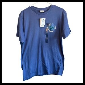 NWT T-Bar x Cotton On Blue Flint Free To Roam Graphic T Shirt Size L